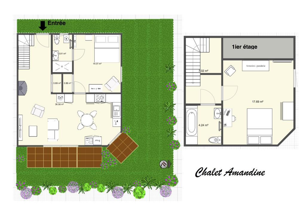 Le Chalet D'Heidi 부르생모리스 외부 사진